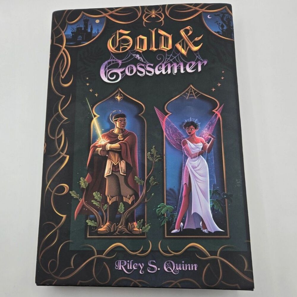 Gold & Gossamer by Riley S. Quinn - Hardcover Fantasy Book